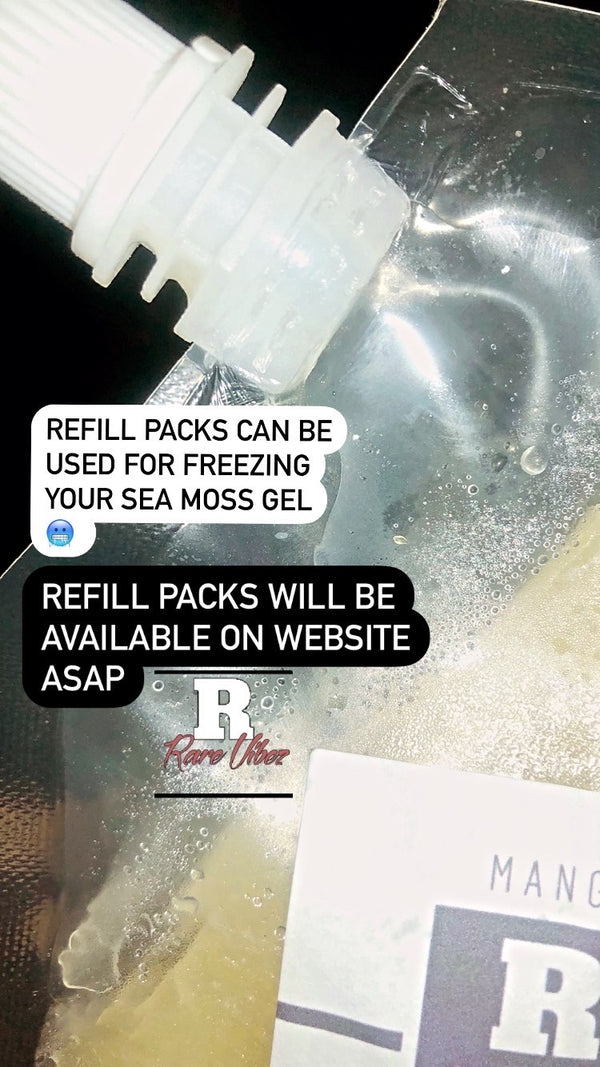 Refill Packs for Sea Moss Gel
